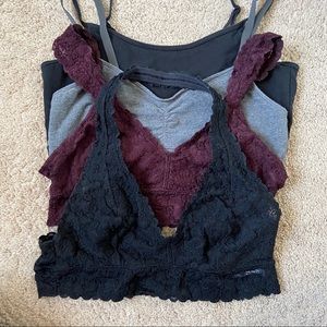 Aerie bralettes